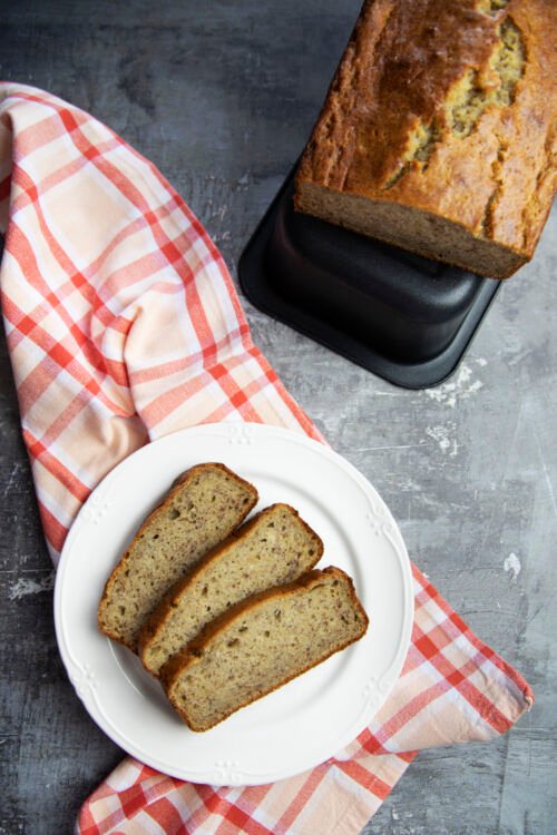 banana bread di grano saraceno