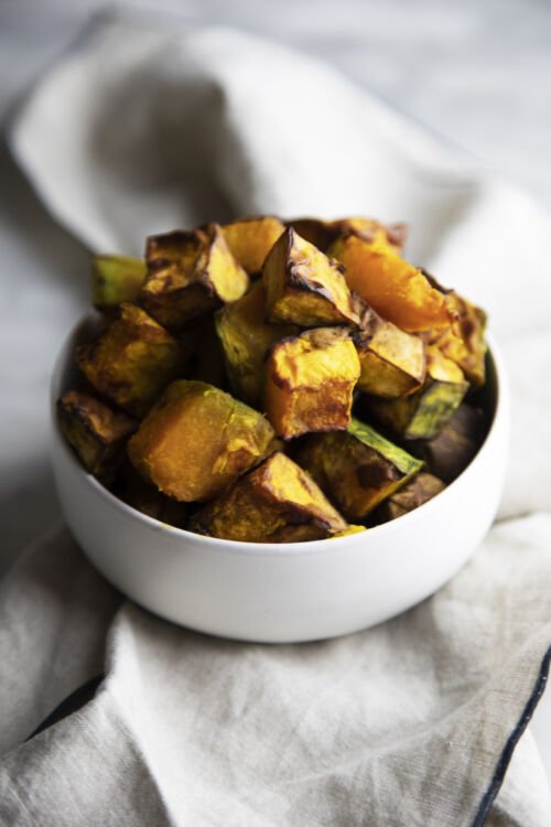 Zucca in friggitrice ad aria