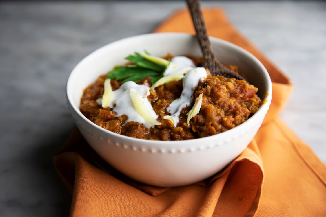 lenticchie al curry